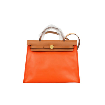 Hermès Herbag 31 - Orange Mecano Berline Toile (NWT)