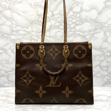 LOUIS VUITTON On The Go GM Monogram Giant Reverse