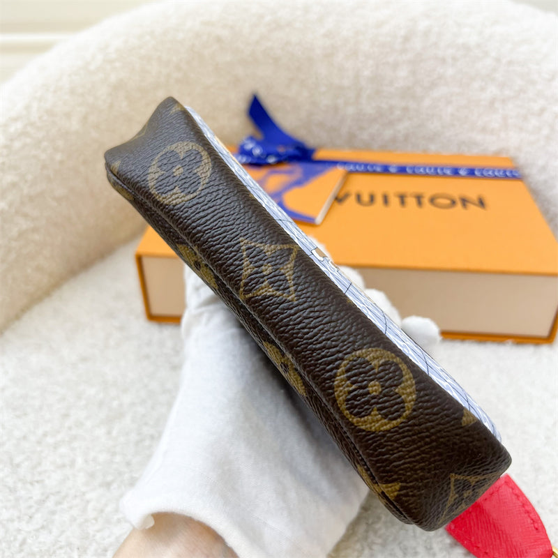 LV Mini Pochette in Christmas 2021 Vivienne in London Canvas and GHW