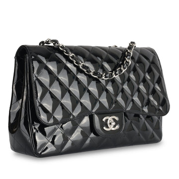 Chanel Classic Flap Bag - Jumbo Patent