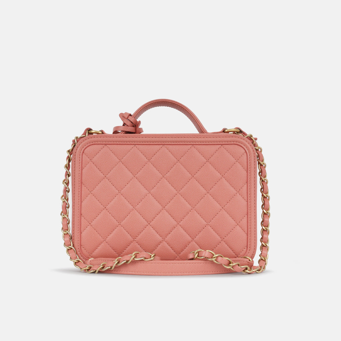 Chanel Filigree CC Vanity Case - Medium