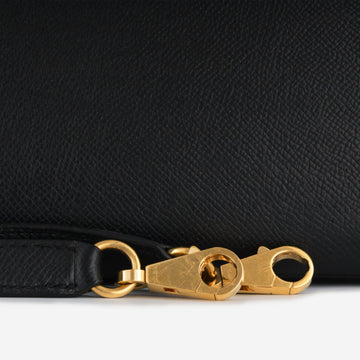 Kelly 32 - Noir Epsom