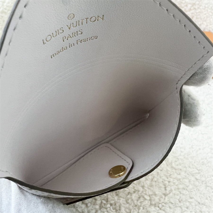 LV Kirigami Small Pouch in Ombre Khaki Monogram Canvas GHW
