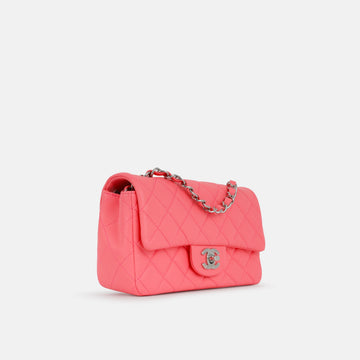 Chanel Mini Rectangular - Neon Pink