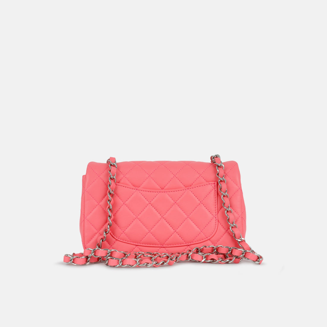 Chanel Mini Rectangular - Neon Pink