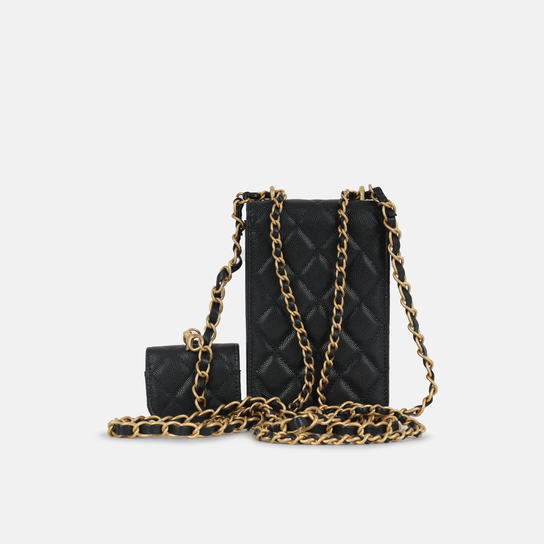 Chanel Phone and Airpods Crossbody