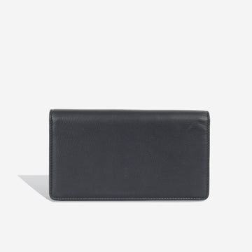 Chanel CC Studded Wallet - Black