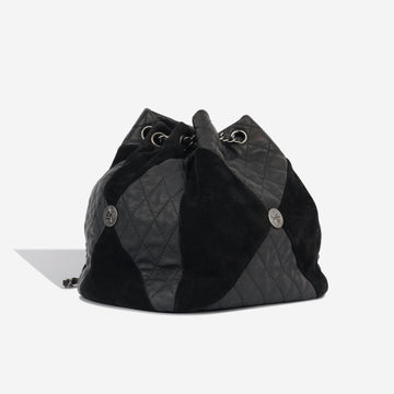 Chanel Goatskin and Suede Bucket Bag
