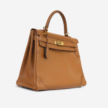 Kelly 35 Ghillies - Fauve Tadelakt