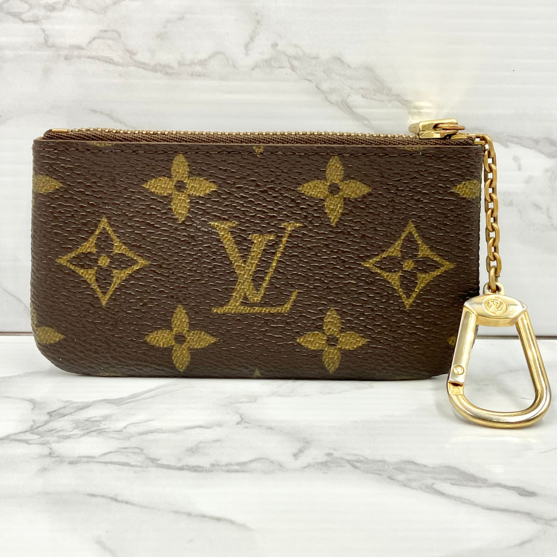 LUIS VUITTON Monogram Pochette Clé