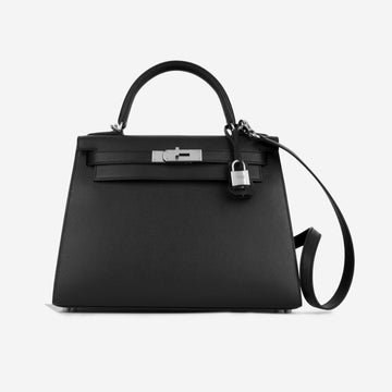 Kelly 28 - Noir Epsom