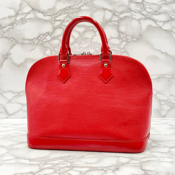 LOUIS VUITTON Epi Alma PM Handbag