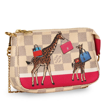 Louis Vuitton Mini Pochette Accessoires - Damier Azur