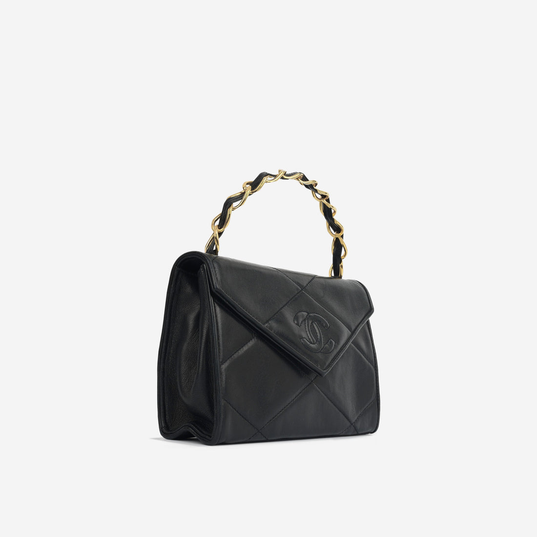 Chanel Vintage Envelope Top Handle