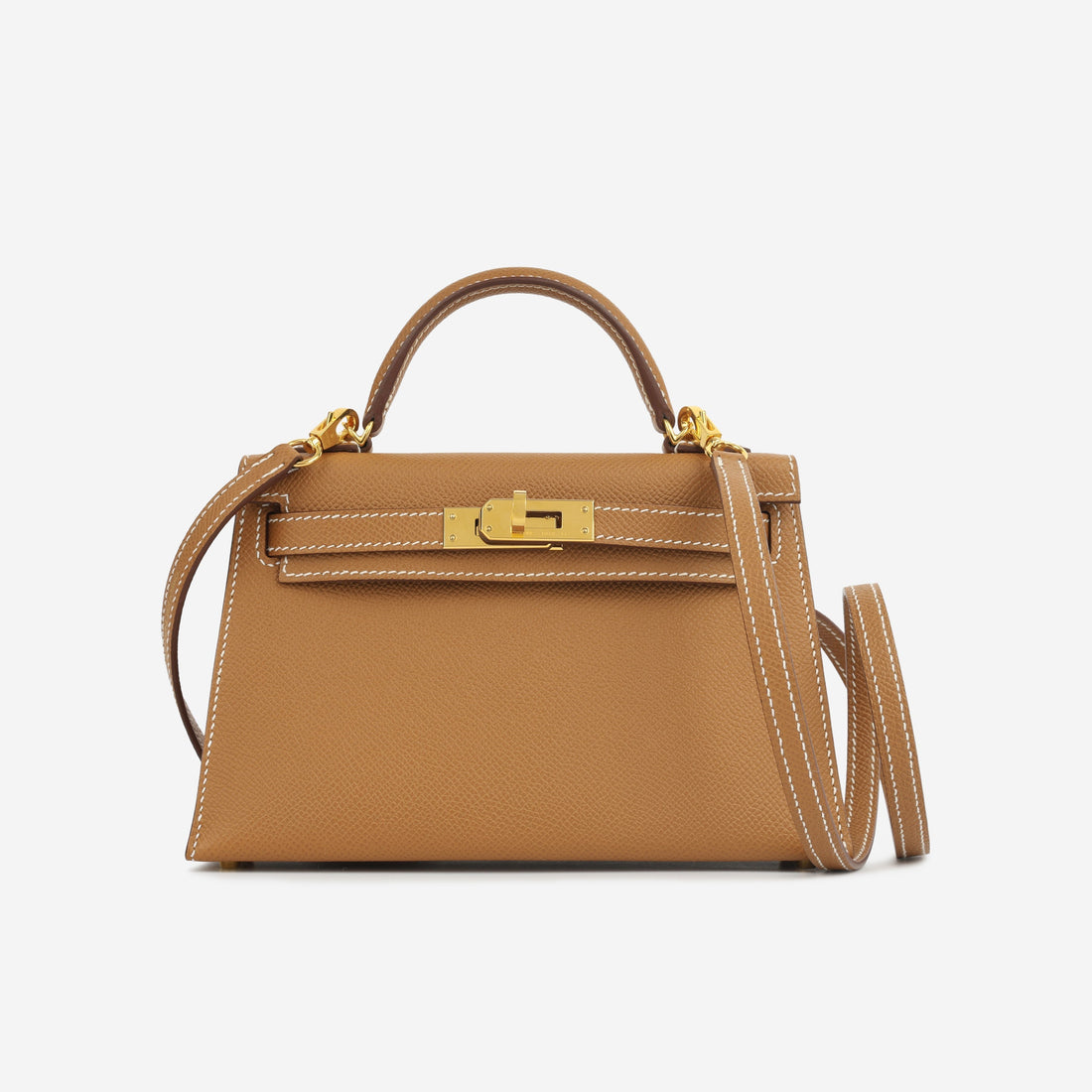 Mini Kelly - Gold Epsom