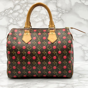 LOUIS VUITTON Speedy 25 monogram Cherry