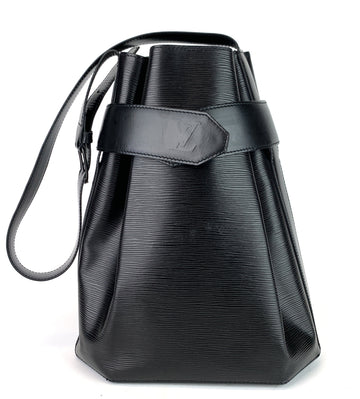 Louis Vuitto Sac d'Epaule GM Black Epi Leather Bag