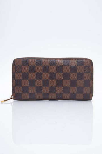 LOUIS VUITTON Damier Ebene Zippy Wallet