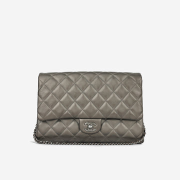 Chanel Timeless Clutch with Chain - Graphite