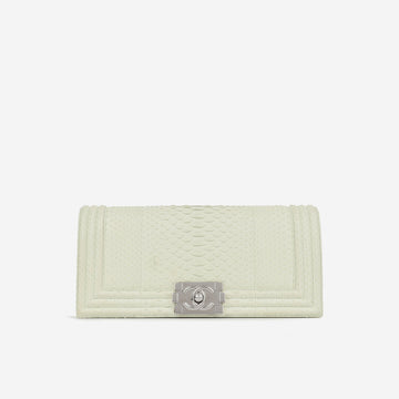 Chanel Boy Clutch - Ice Green