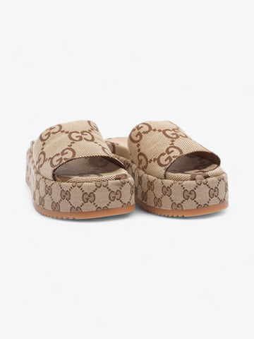 Gucci CS Platform Slide CS Supreme Canvas EU 38.5 UK 5.5