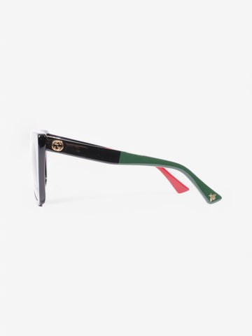 Gucci CS Bee Sunglasses Black / Red / Green Plastic