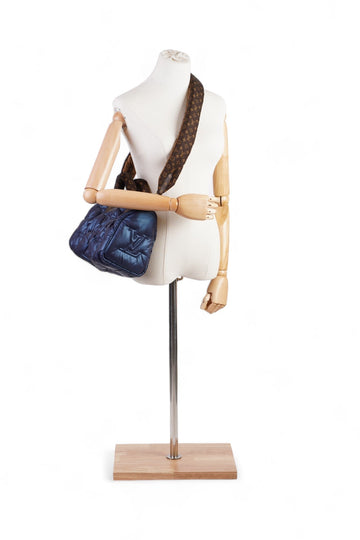 Louis Vuitton Pillow Speedy Bandouliere Navy Blue / Monogram Nylon 25