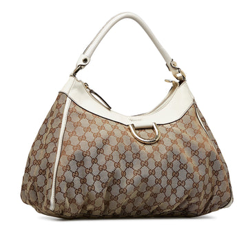 GUCCI VS Canvas Abbey D-Ring Hobo Hobo Bag