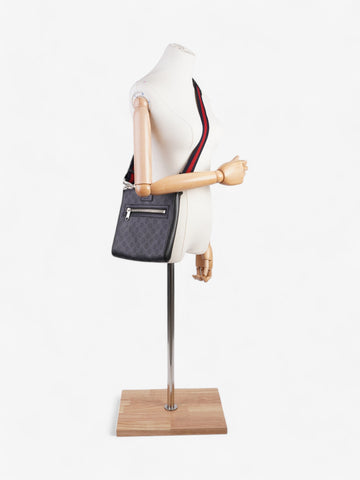 Gucci CS Crossbody Bag Black Canvas