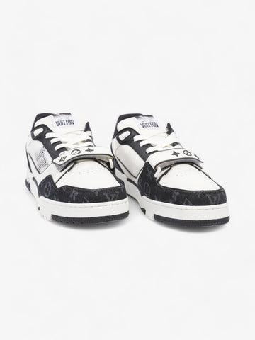 Louis Vuitton LV Trainer Sneakers White  / Black Leather EU 43.5 UK 9.5