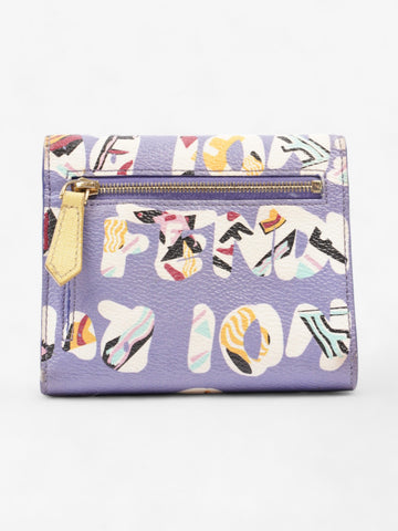 Fendi Roma Compact Wallet Multicoloured Leather Medium