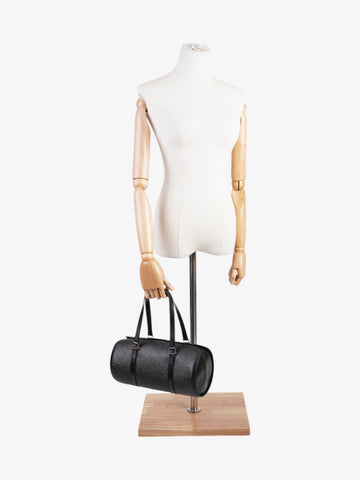Louis Vuitton Soufflot Black Epi Leather