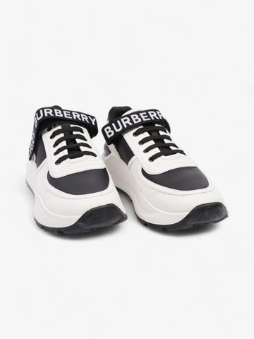 Burberry Ronnie Black / White Leather EU 44 UK 10