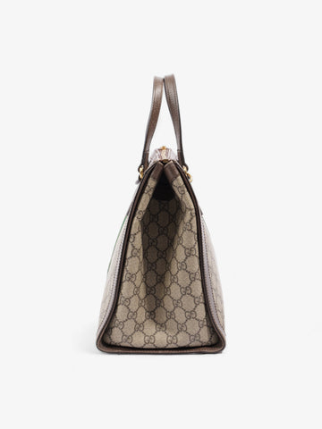 Gucci Ophidia CS Beige And Ebony CS Supreme / Brown / Gucci Stripe Coated Canvas Medium