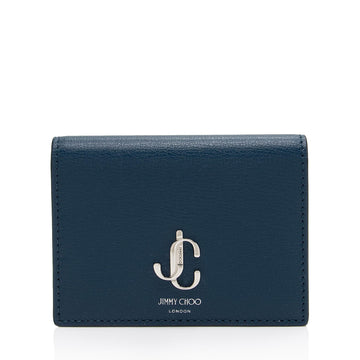 Jimmy Choo Calfskin JC Emblem Hanne Card Case (SHF-9dkCJn)