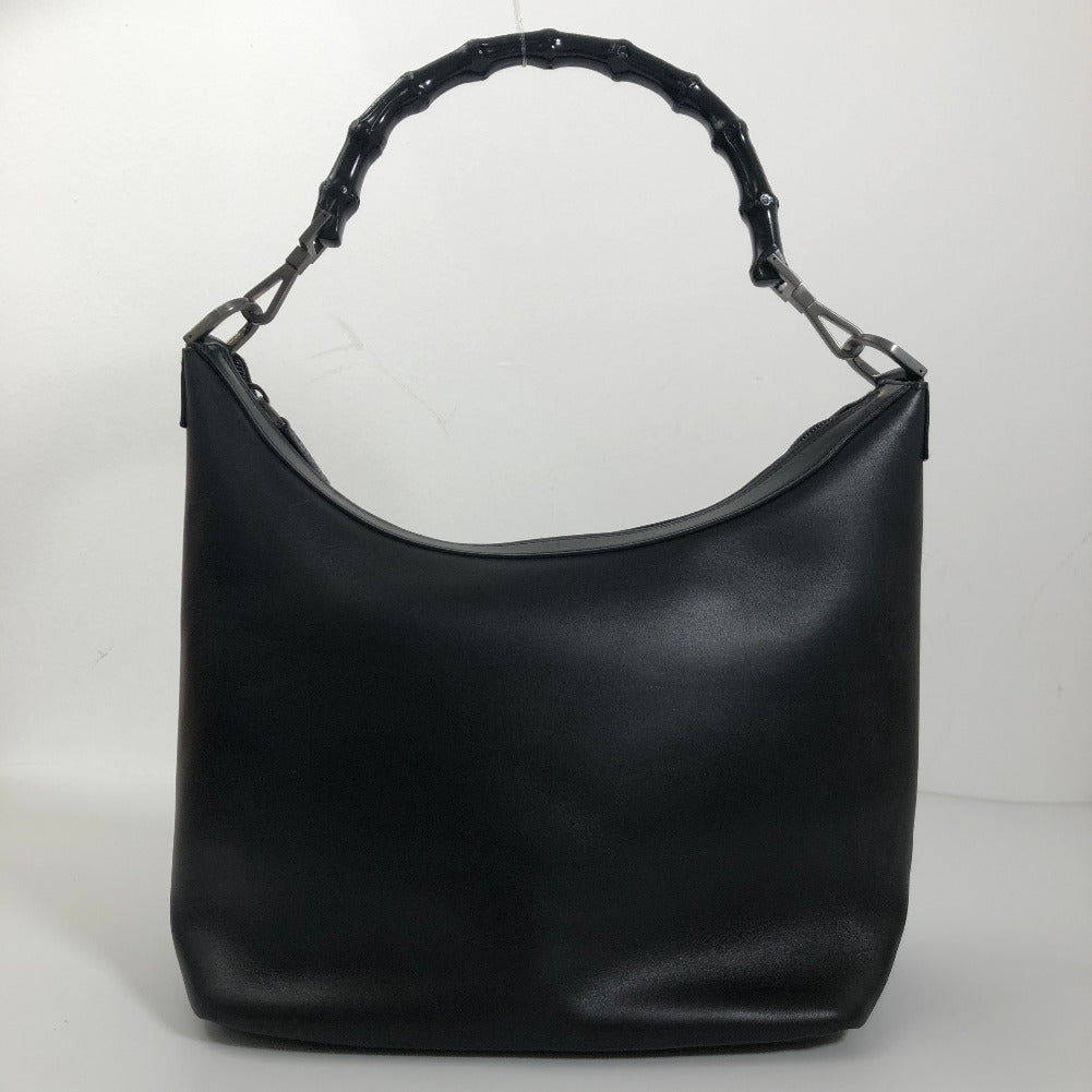 Bamboo Leather Shoulder Bag 000 0531