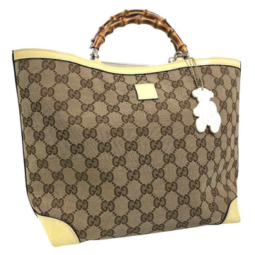 CS Canvas Bamboo Handbag 311175