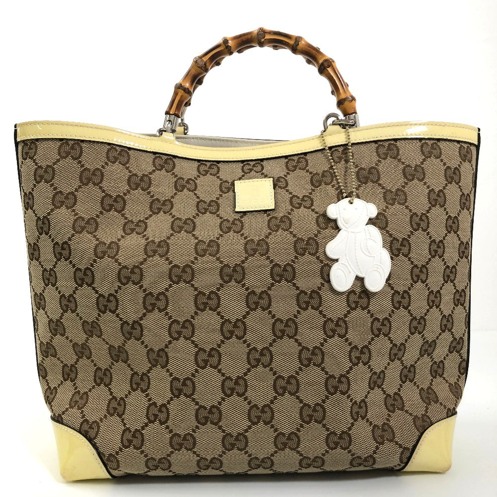 CS Canvas Bamboo Handbag 311175