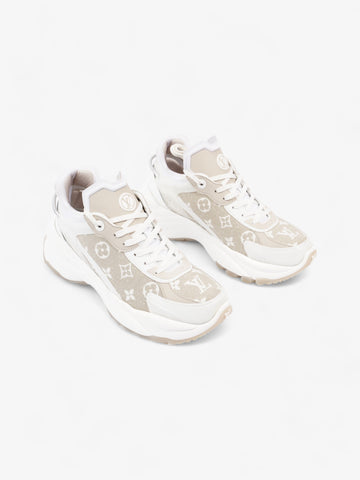 Louis Vuitton Run 55 Ivory / White Mesh EU 39 UK 6