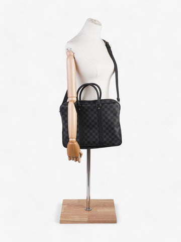 Louis Vuitton Porte-Documents Voyages Damier Graphite Coated Canvas PM