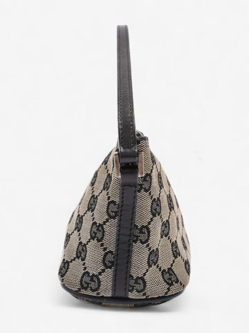 Gucci Boat Pochette CS Supreme / Black Coated Canvas