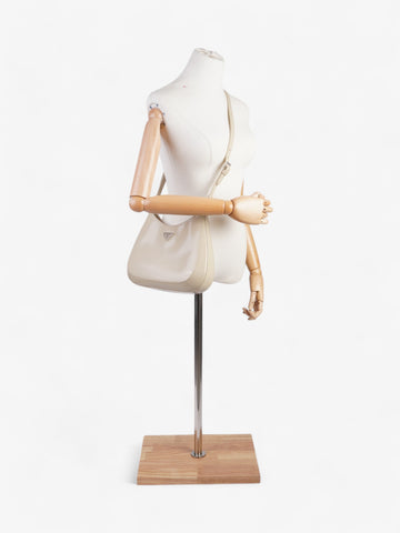 Prada Cleo Beige Patent Leather