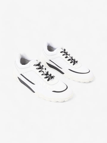 Chanel CC Sneakers White  / Black Mesh EU 42 UK 8