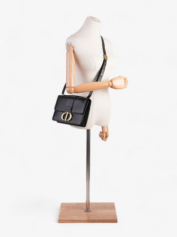 Christian Dior 30 Montaigne Black Leather