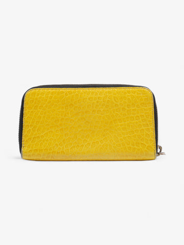 Burberry Heritage Penrose Wallet Yellow Leather