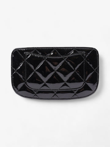 Chanel CC Card Holder Black Patent Leather