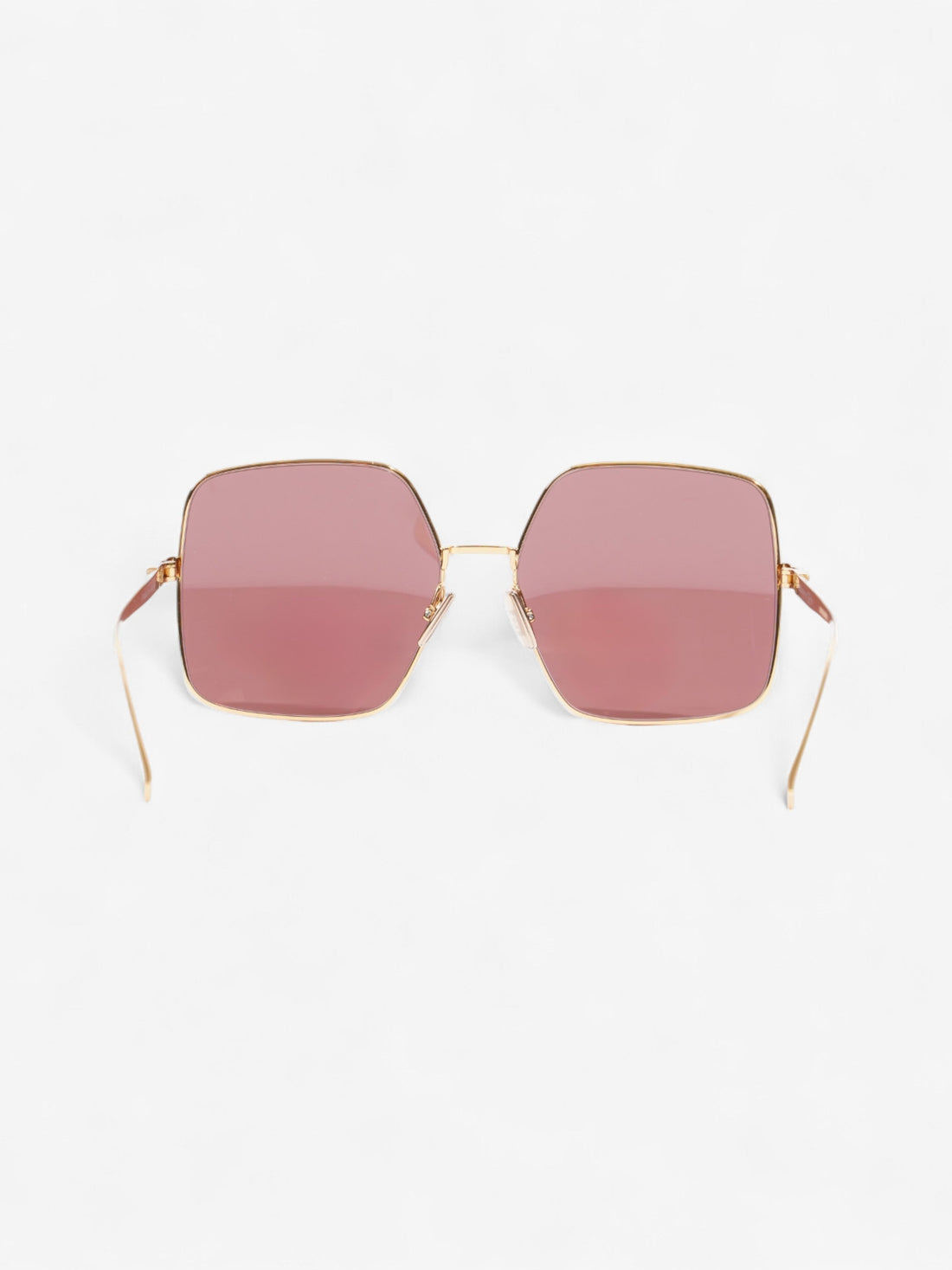 Fendi FF Sunglasses Gold / Black Acetate 145mm