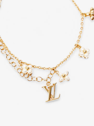 Louis Vuitton LV Floragram Bracelet Gold / Pearl Base Metal