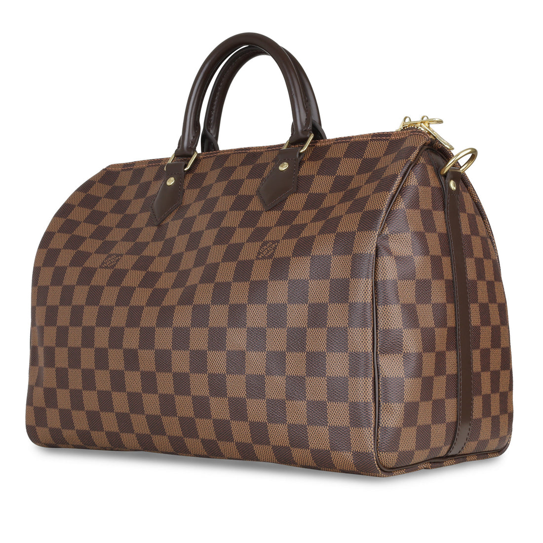 Speedy Bandoulière 35 - Damier Ebene