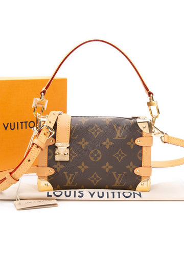 LOUIS VUITTON Monogram Side Trunk PM Crossbody Bag (New)